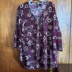 New directions floral top